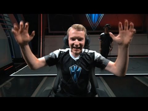 EU LCS 2016 - S04 vs H2K - Jankos Reaction