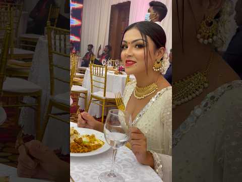 එයා මන් එක්ක තරහයිලු 😁 #wedding #kasthuri #artist #srilanka