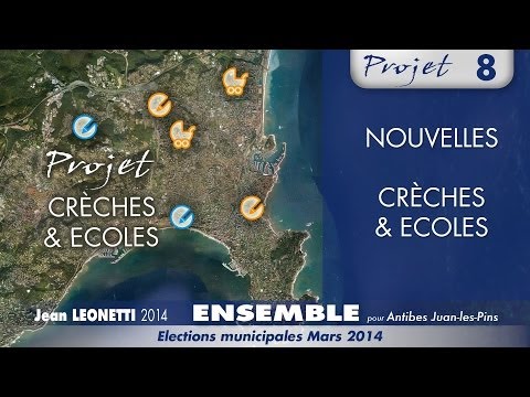 Projet N°8 : Des écoles et des crèches nouvelles à Antibes Juan-les-Pins