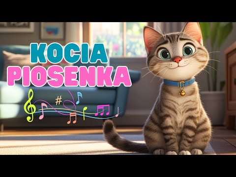“Kocie figle” - piosenka o kocie 🎶😸 Wesoła piosenka dla dzieci 🎵 Dziecięce przeboje 👧👦