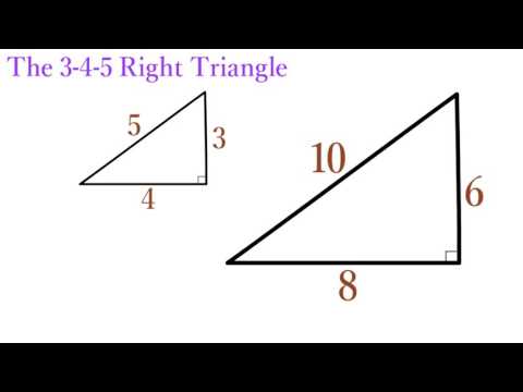 Lesson 12   The 3-4-5 Right Triangle - SimpleStep Learning