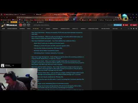 Big Warrior Changes For The Midnight Alpha. A Brief look