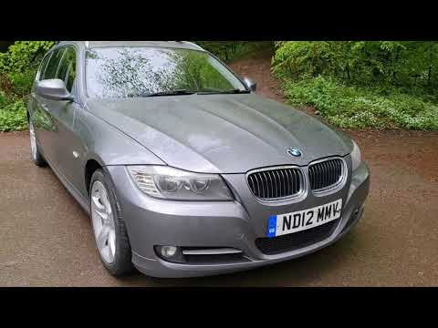 2012 BMW E91 318D Exclusive edition with individual terecotta leather interior. Walk around review.