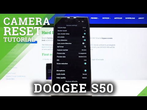 How to Reset Camera Settings in Doogee S50 – Restore Camera Defaults