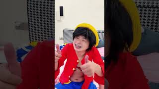 路飞这是生了个啥？ #海贼王 #路飞 #funny