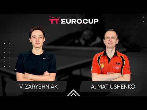 16:45 Vadym Zaryshniak - Andrii Matiushenko 31.07.2025 TT Euro.Cup Ukraine Master TABLE 4