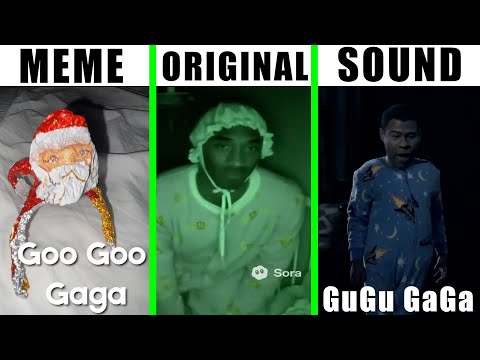 Goo Goo Gaga Original vs Meme vs Original Sound