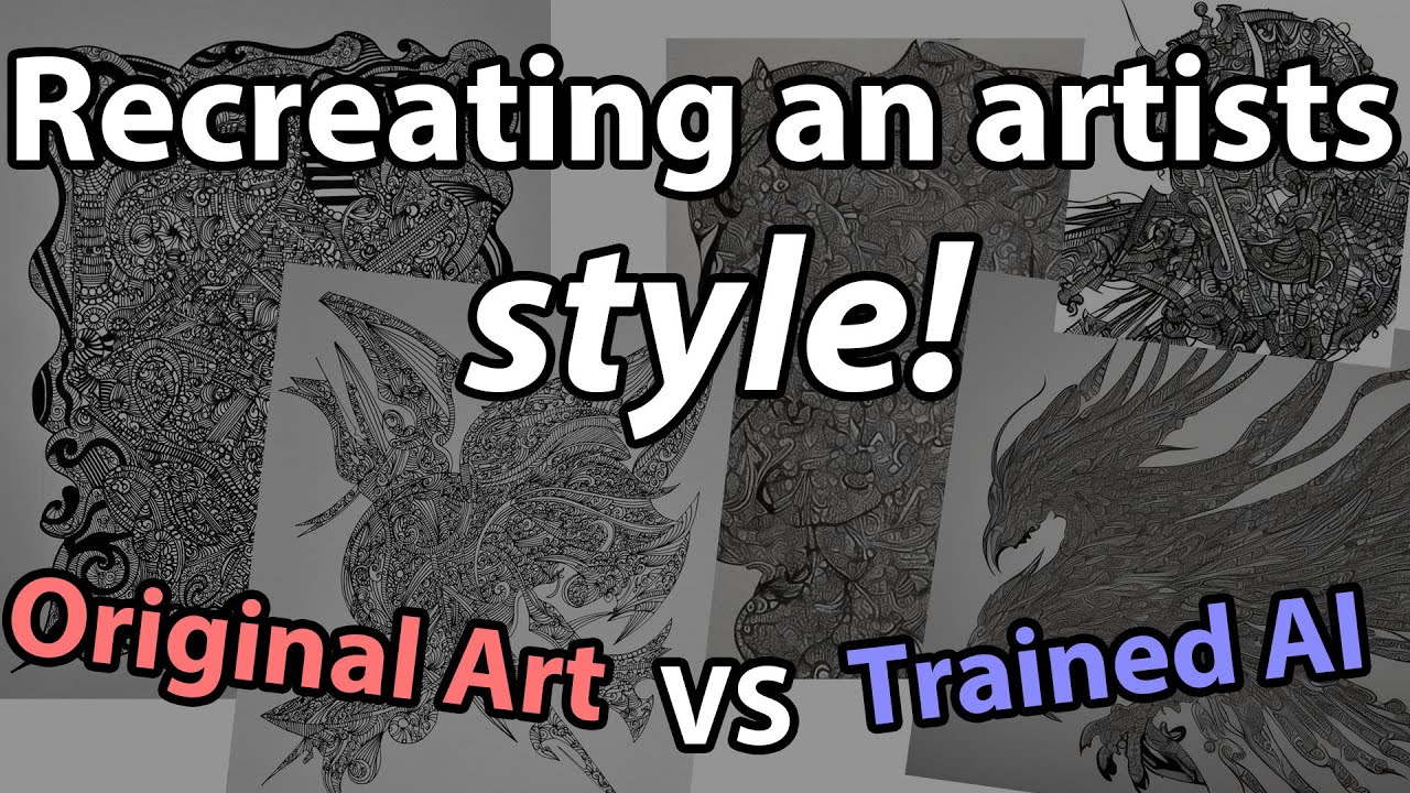 I used AI to recreate an artists style! (feat. art by Ashwin)
