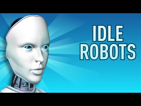 Idle Robots Gameplay | Android Simulation Game - YouTube