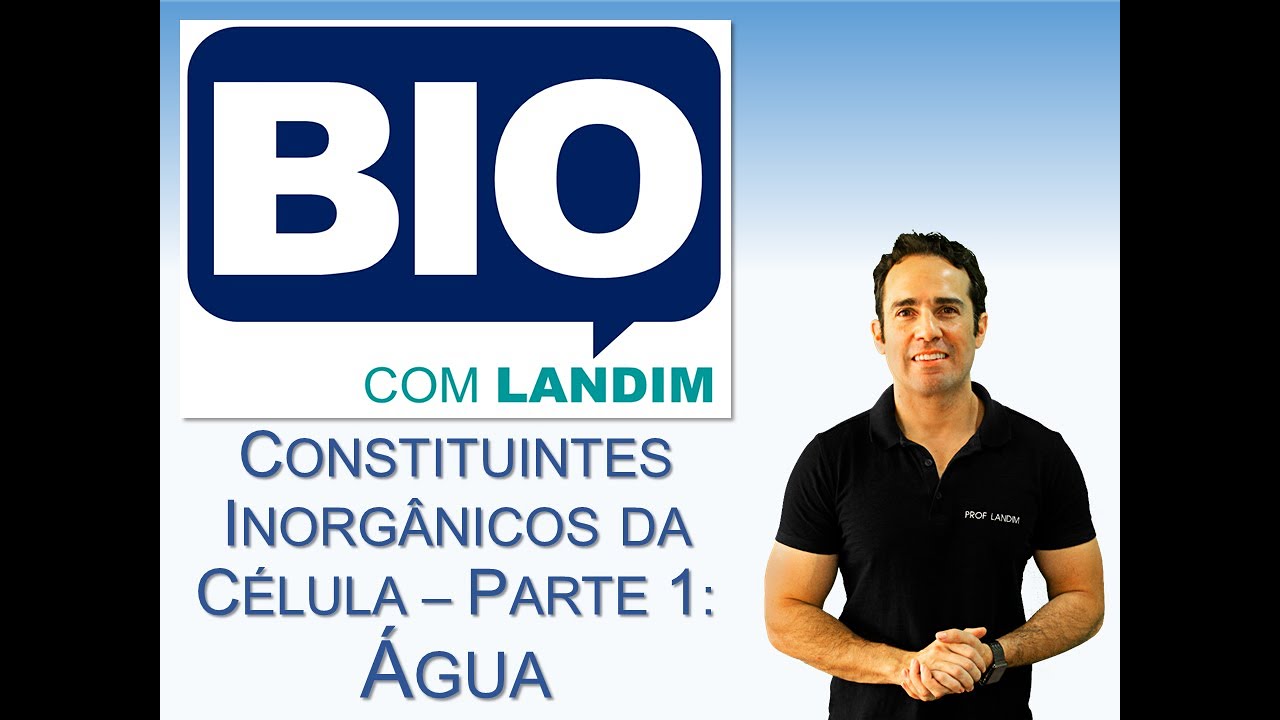 4  - Constituintes Inorgânicos da Célula 1: Água