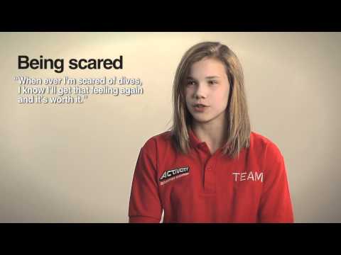 Grace Reid on being scared