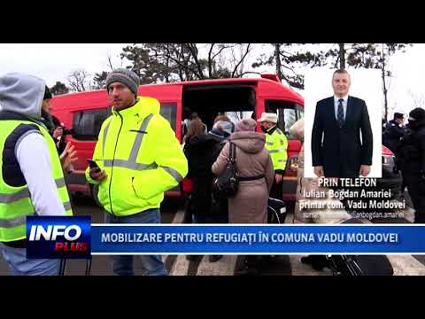 MOBILIZARE PENTRU REFUGIATI IN COMUNA VADU MOLDOVEI