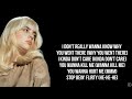 Billie Eilish - OVERHEATED (Lyrics)