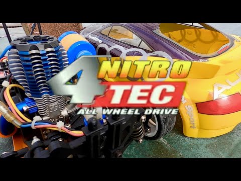 Traxxas Nitro 4-Tec In-Depth Vintage Review & Test Start - Vintage RC Car History and Repair