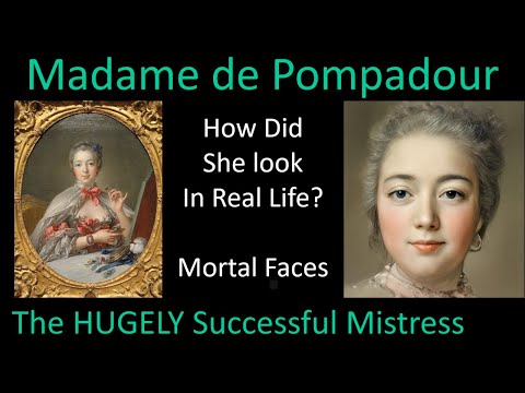 How MADAME DE POMPADOUR looked in Real Life (Louis XV's Mistress)- With Animations- Mortal Faces