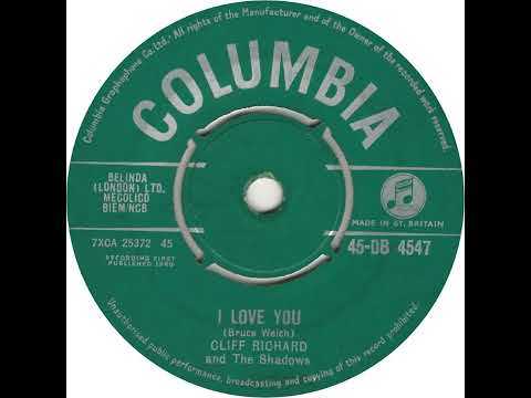 UK no. 1, (120b) Cliff Richard & The Shadows - I Love You