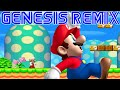New Super Mario Bros Overworld Walking The Plains Sega Genesis Remix