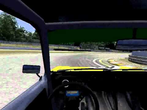rfactor historicx Gasolina Rodada espetacular dentro do carro.avi