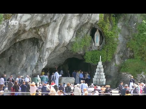 Chapelet du 30 juin 2023 à Lourdes
