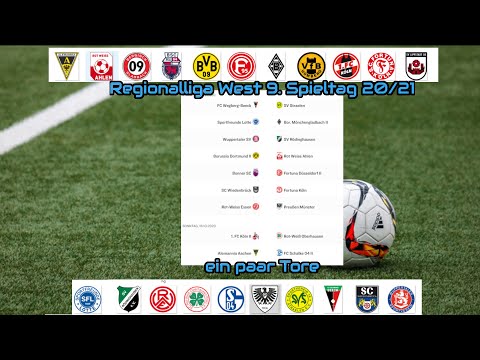 Regionalliga West - 9. Spieltag | Zusammenfassung