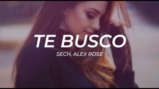 Sech, Alex Rose - Te Busco -- LETRA