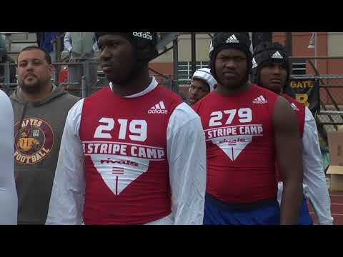 OL vs DL 1 on 1's Rivals Camp Series New Jersey 2018