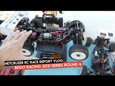 Bald Tires Better? BEGO Racing 2021 Series 4 Race Report Vlog - Netcruzer RC