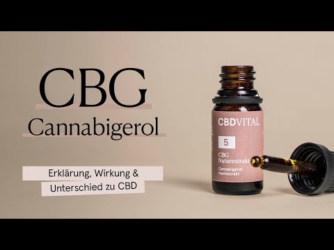 CBG (Cannabigerol) - Erklärung, Wirkung & Unterschied zu CBD