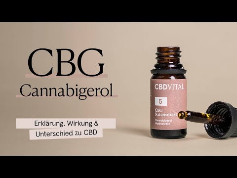 CBG (Cannabigerol) - Erklärung, Wirkung & Unterschied zu CBD
