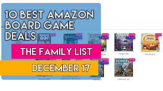 Today's Best Board Game Deals on Amazon – Dec 17