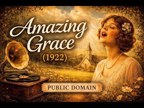 Amazing Grace (1922) - Reflective Hymn for a New Beginning | Public Domain