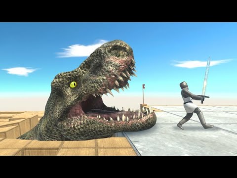 Who Can Jump Over Quicksand - Animal Revolt Battle Simulator