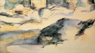 Cezanne Watercolor Landscapes : 
