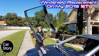 Safelite Cracked Windshield Replacement For My 2019 Subaru WRX STI