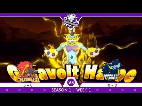 "WHAT A HAVOC" NPA S4 W1 [Battle] Maryland Torterrapins (0-0) vs Tampa Bay Luxrays (0-0)