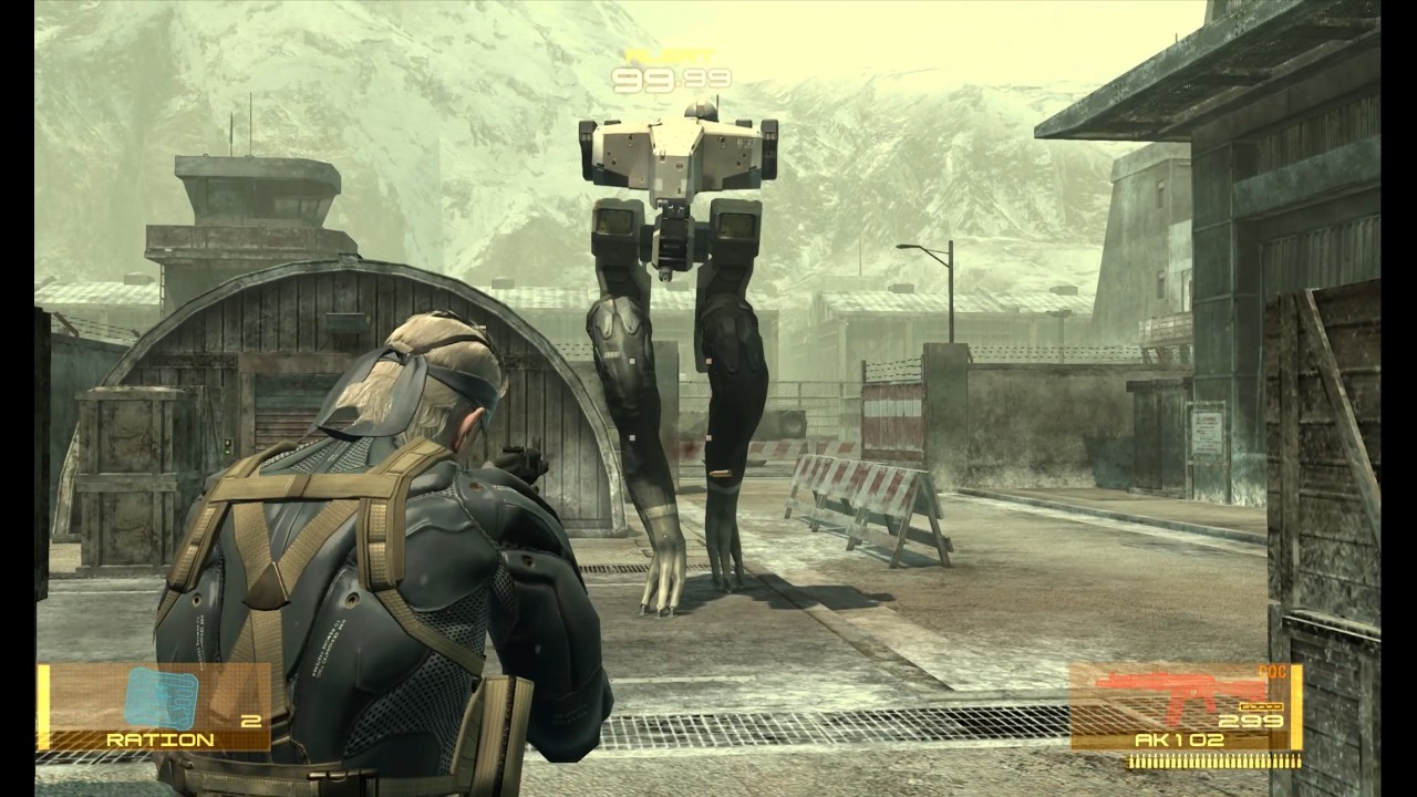 MGS4 PC Mod - Groznyj Grad - Enemy AI Testing - YouTube