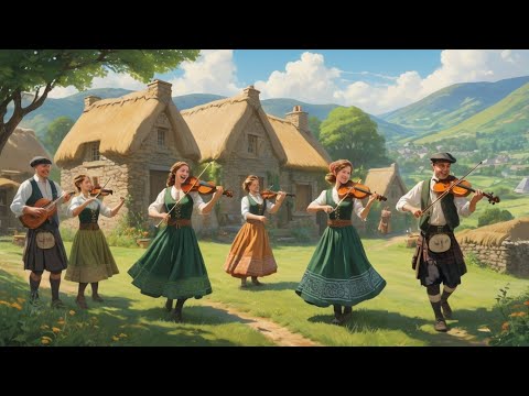 Joyful Irish Fiddle Tunes - Traditional Celtic Music for a Happy Mood
