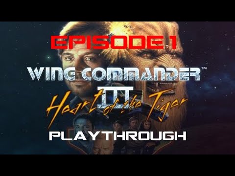 Wing Commander 3 Retro Playthrough - Episode 1 - "Are you flirting with me?"