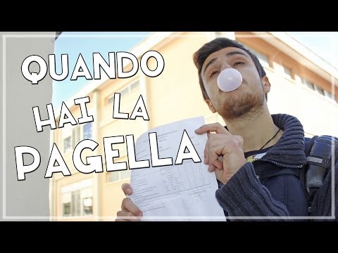 WHEN YOU HAVE THE REPORT CARD