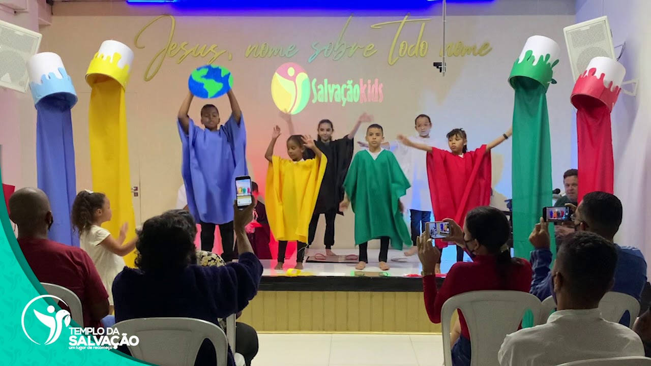 O Maior Pintor do Mundo - Apresentação: Escolinha Salvação Kids