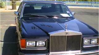 preview picture of video '1985 Rolls-Royce Silver Spur Used Cars Palm Desert CA'