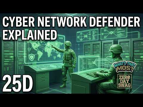 What Does an Army Cyber Network Defender (25D) Actually Do? | Guard Perspective