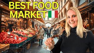 BEST FOOD MARKET in Florence - Mercato Centrale Food Tour