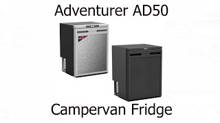 Adventurer AD50 12v Fridge Freezer for Campervan Marine and Motorhome use