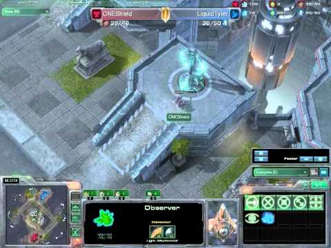 Starcraft 2; LiquidTyler v ONEshield. PvT on Metalopolis; Part 1