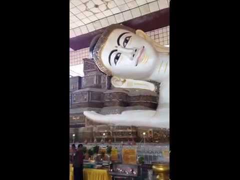 Buda Shwethalyaung em Bago, Mianmar