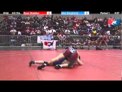 FILAJRFS: 84 KG / 185 lbs: Ryan Sheldon (Coe) vs. Alex Daugherty (MN Storm)
