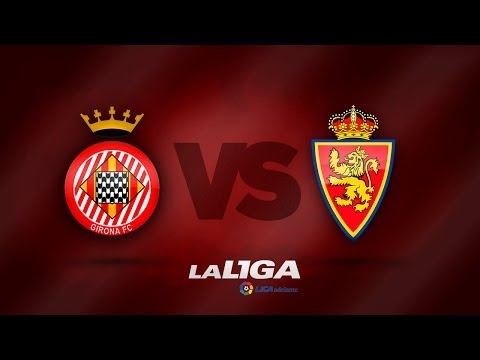 Resumen de Girona CF (2-0) Real Zaragoza - HD