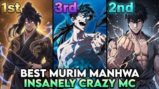 10 Murim Manhwa With OVERPOWERED MCs From Chapter 1 | Manhwa Recommendations