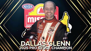 Dallas Glenn's 2025 Pro Stock Championship Speech